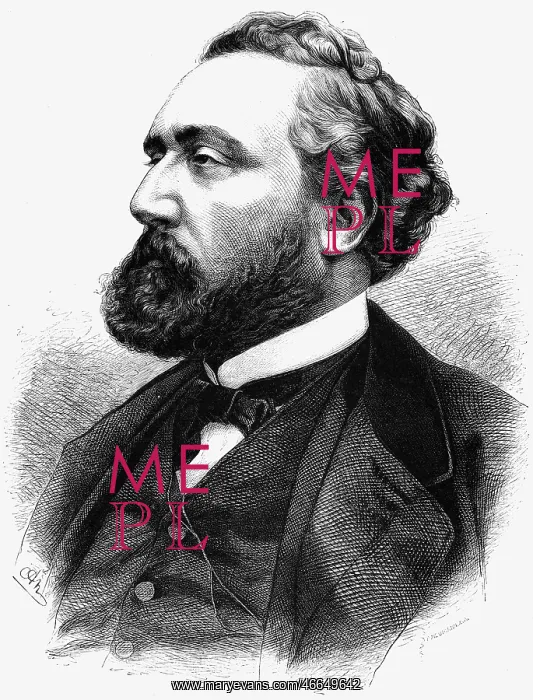 : Gambetta, Leon Michel, 3.4.1838 - 31.12.1882 : Gambetta, Leon Michel, 3.4.1838 - 31.12.1882
