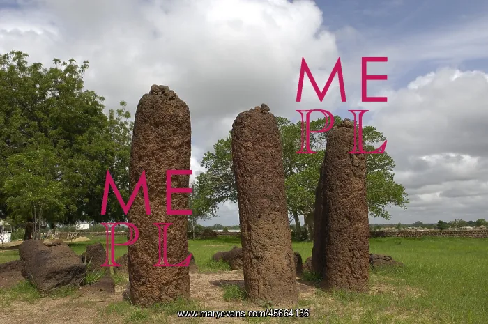 : THE GAMBIA. Wassu. Stone circles