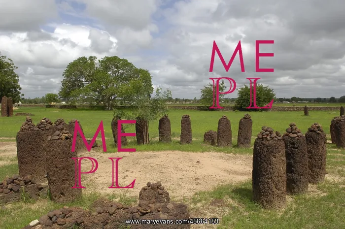  : THE GAMBIA. Wassu. Stone circles