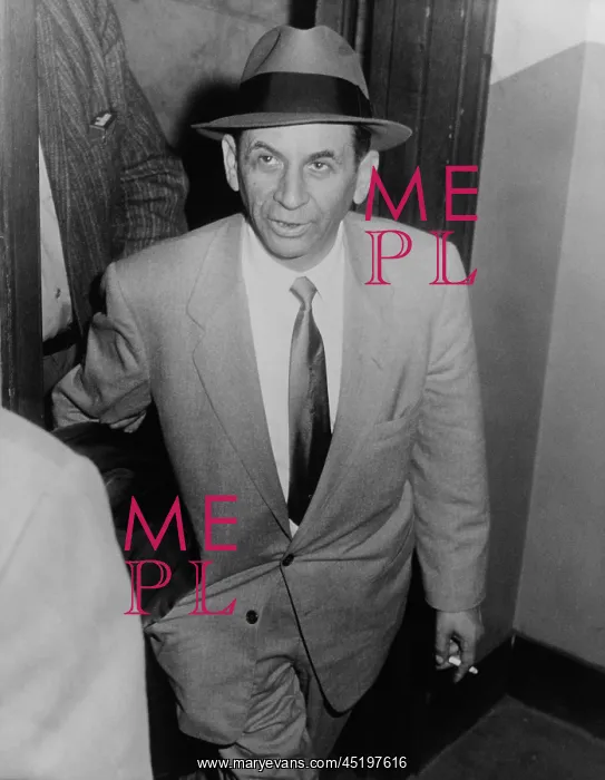 : Gambling boss Meyer Lansky (1902-1983), ? : Gambling boss Meyer Lansky (1902-1983), ?