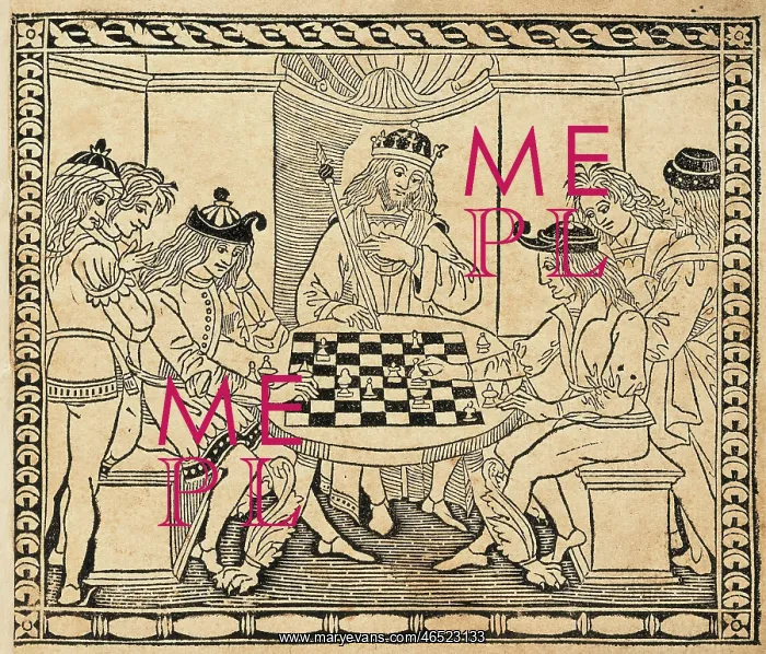  : The Game of Chess by Jacobus de Cessolis (15th