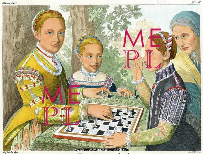 : The Game of Chess by Sofonisba Anguissola : The Game of Chess by Sofonisba Anguissola