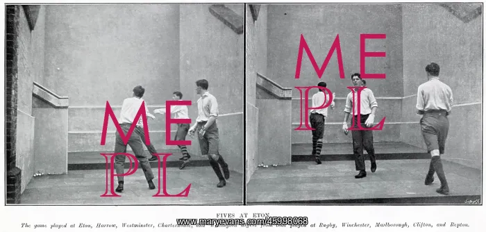 : A Game of Eton Fives 1911 : A Game of Eton Fives 1911