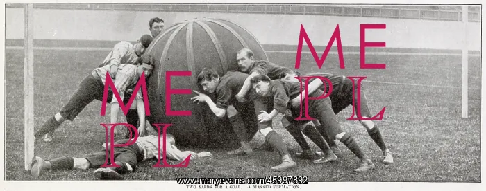 : A Game of Pushball, Crystal Palace 1902 : A Game of Pushball, Crystal Palace 1902