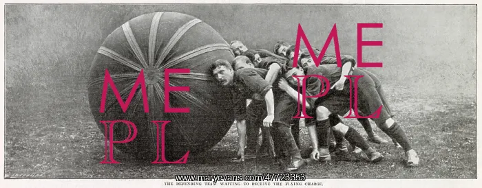 : A Game of Pushball, Crystal Palace 1902 : A Game of Pushball, Crystal Palace 1902