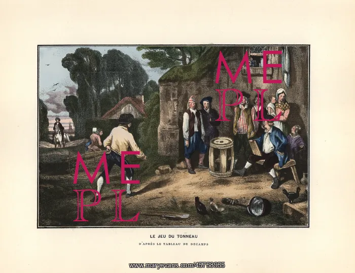: The game of tonneau or barrel : The game of tonneau or barrel