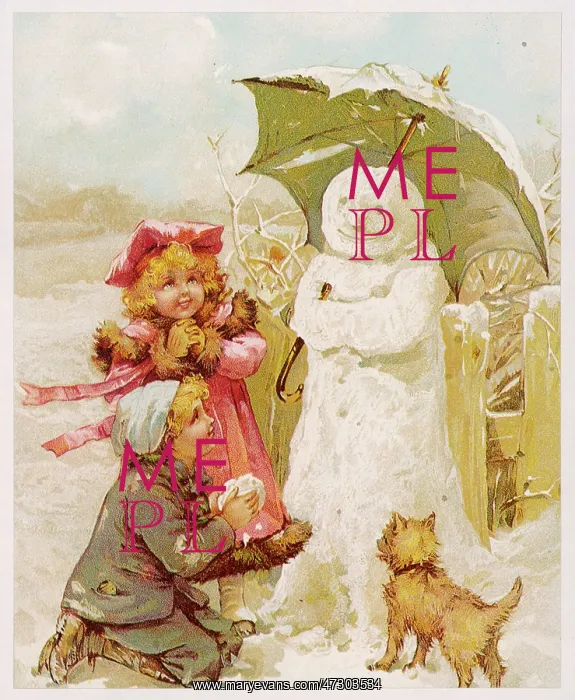 : GAME / WINTER / SNOWMAN 1890 : GAME / WINTER / SNOWMAN 1890