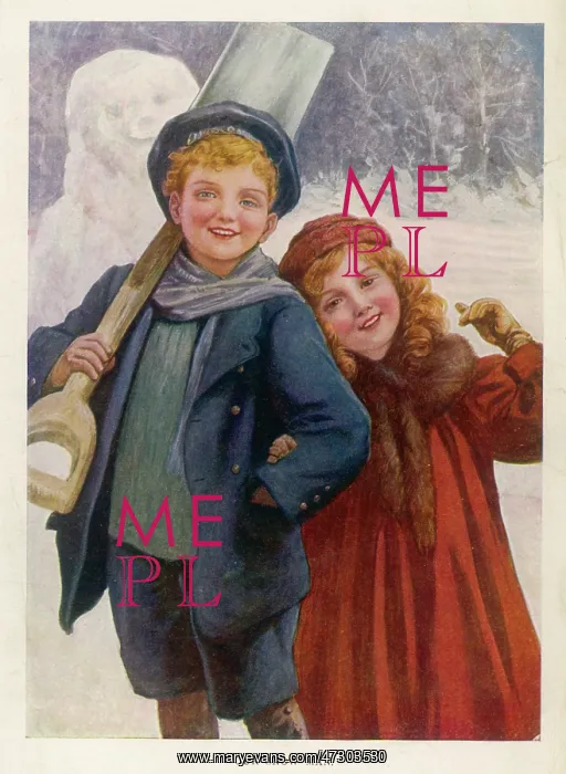 : GAME / WINTER / SNOWMAN 1911 : GAME / WINTER / SNOWMAN 1911