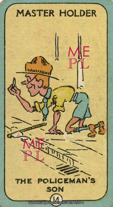  : Games Cards - 1950's, childrens, playing, collectable