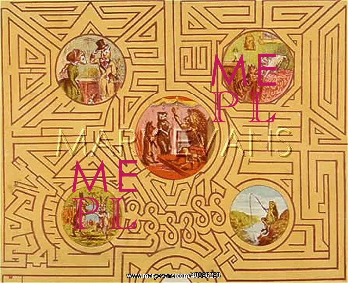  : GAMES / MAZES / 1860S?