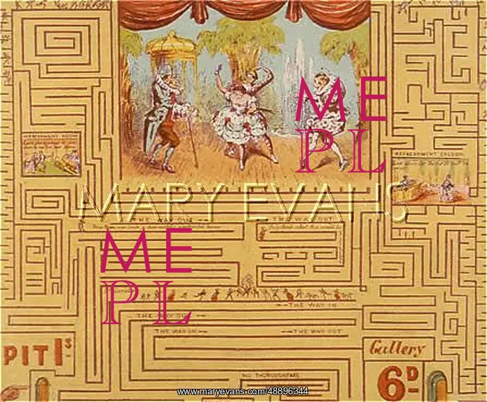  : GAMES / MAZES / 1860S?