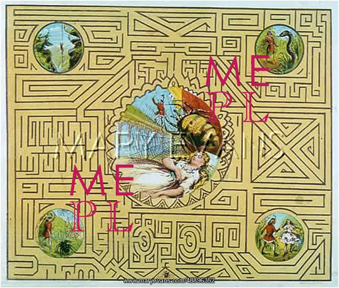  : GAMES / MAZES / 1860S?
