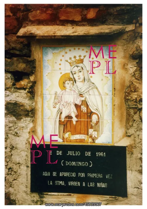 : GARABANDAL / PLAQUE : GARABANDAL / PLAQUE