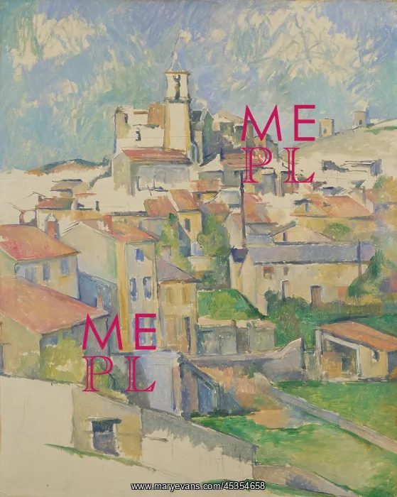 : Gardanne, by Paul Cezanne : Gardanne, by Paul Cezanne