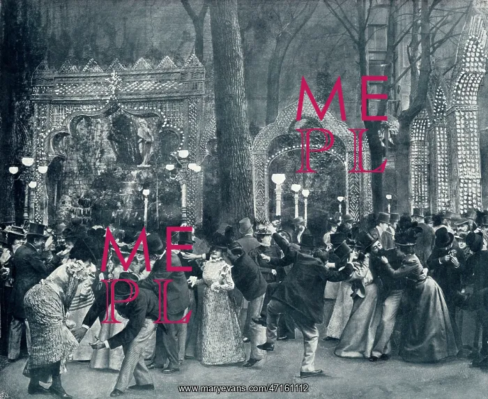  : In the garden of the Bal Bullier, Paris