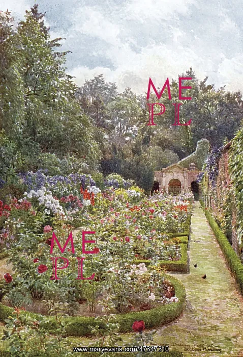: GARDEN / DRAKELOWE 1908 : GARDEN / DRAKELOWE 1908