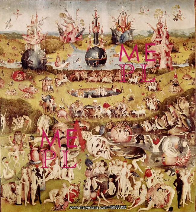 : garden of earthly delights, central panel : garden of earthly delights, central panel