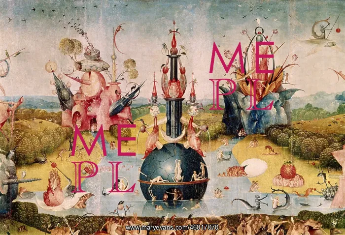 : garden of earthly delights, central panel, detail : garden of earthly delights, central panel, detail