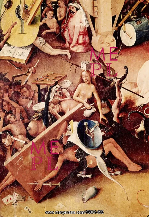 : garden of earthly delights - detail from Hell : garden of earthly delights - detail from Hell