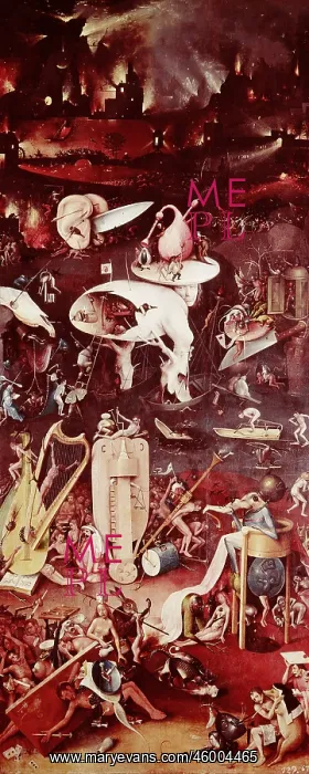 : garden of earthly delights, right wing, hell : garden of earthly delights, right wing, hell