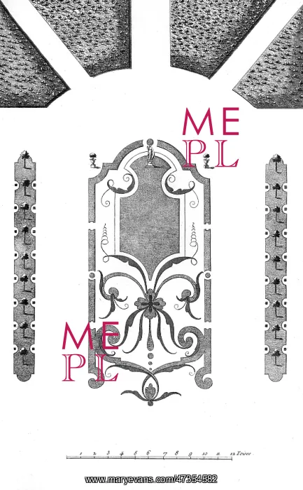  : GARDEN LAYOUT 18TH C