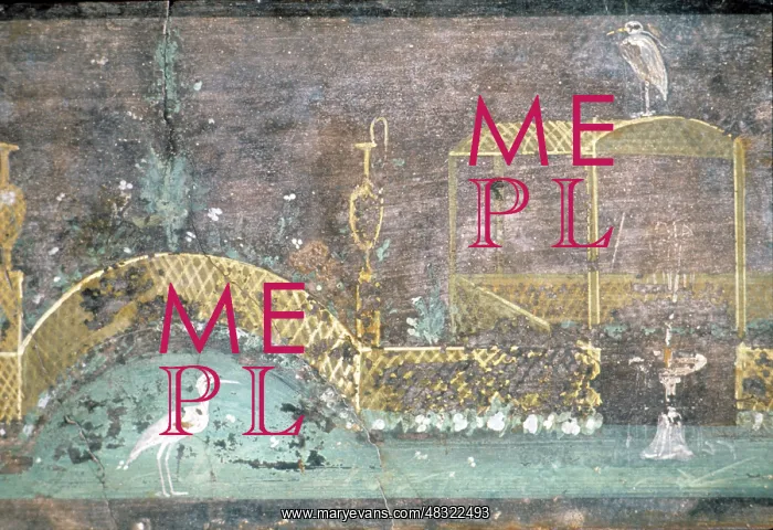 : Garden Mural from Pompeii : Garden Mural from Pompeii