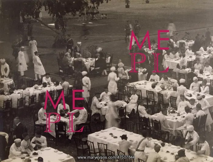 : GARDEN PARTY DINNER 1920 : GARDEN PARTY DINNER 1920