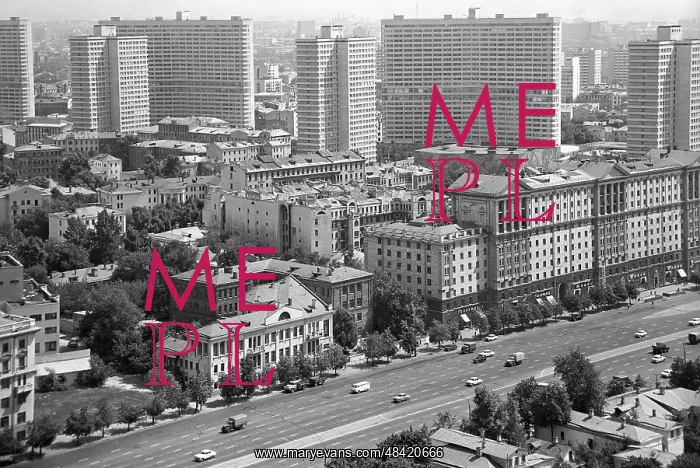 : Garden Ring in Moscow, 1972 : Garden Ring in Moscow, 1972