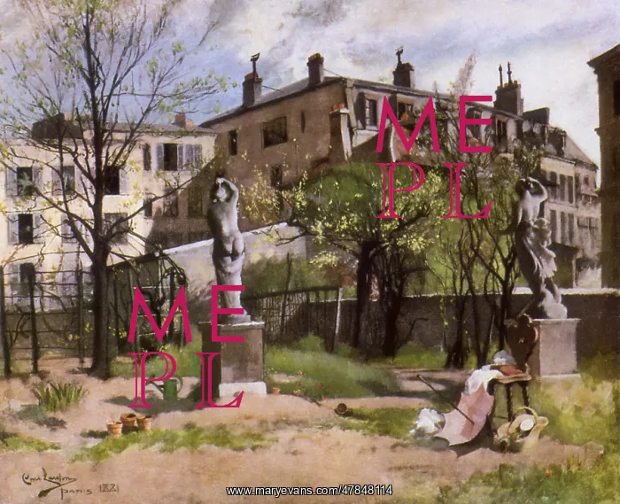 : Garden with Sculptures