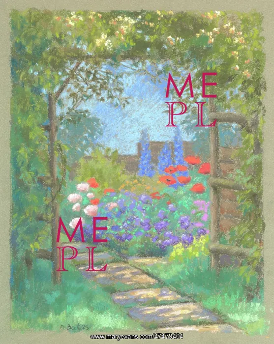 : Garden seen from pergola