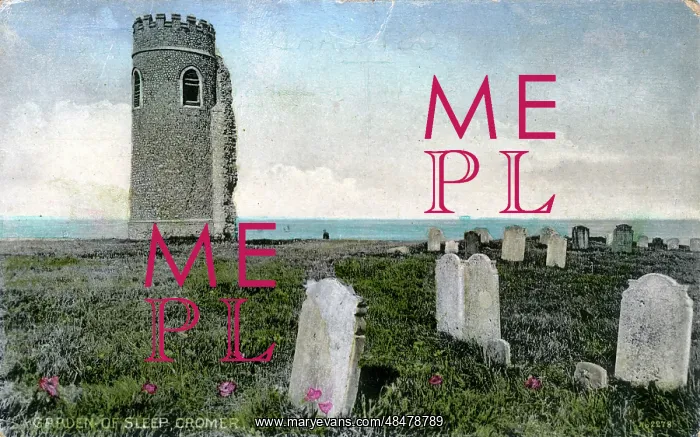 : Garden of Sleep, Cromer, Norfolk : Garden of Sleep, Cromer, Norfolk