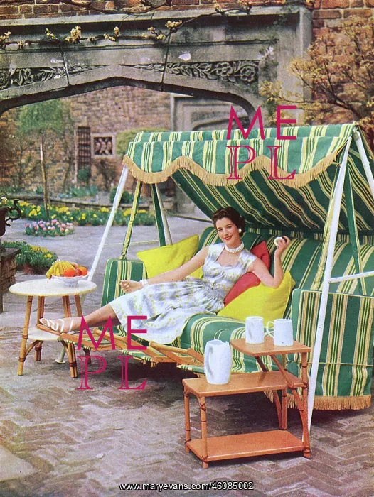 : Garden swing, 1954 : Garden swing, 1954