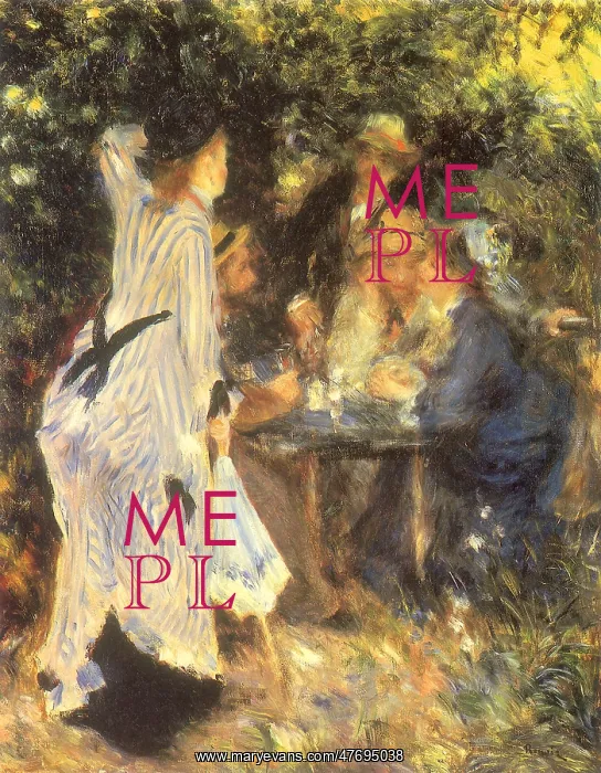 : In the Garden: Under the Trees, by Renoir : In the Garden: Under the Trees, by Renoir
