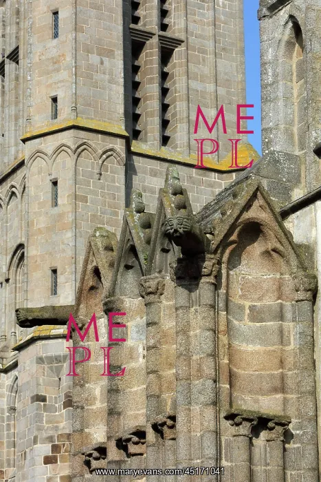 : Gargoyle, Cathedral Saint-Samson, Dol-de-Bretagne : Gargoyle, Cathedral Saint-Samson, Dol-de-Bretagne
