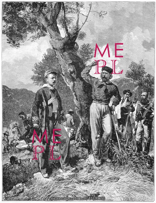 : GARIBALDI AT CALATAFIMI : GARIBALDI AT CALATAFIMI