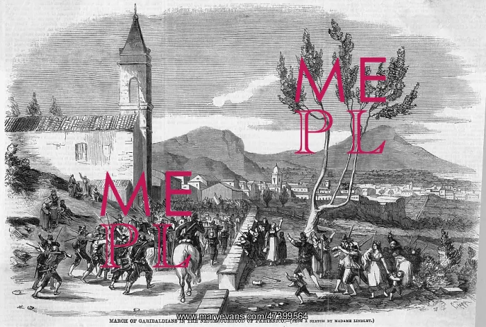 : GARIBALDI ON THE MARCH : GARIBALDI ON THE MARCH