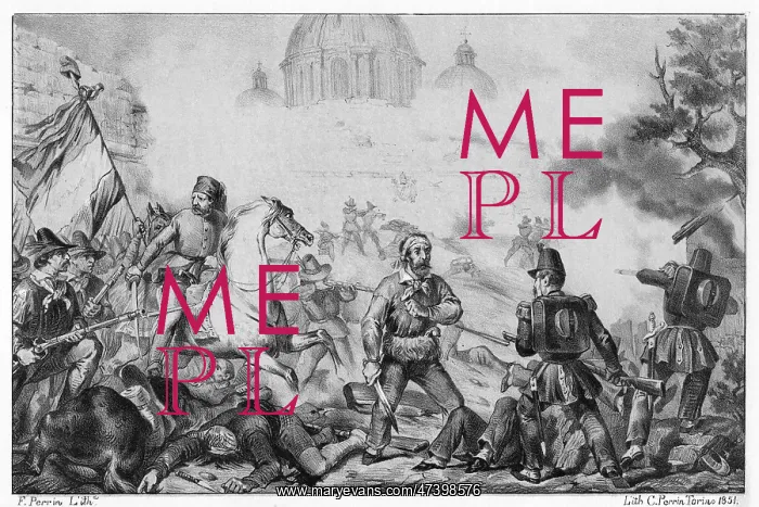 : GARIBALDI AT ROME : GARIBALDI AT ROME