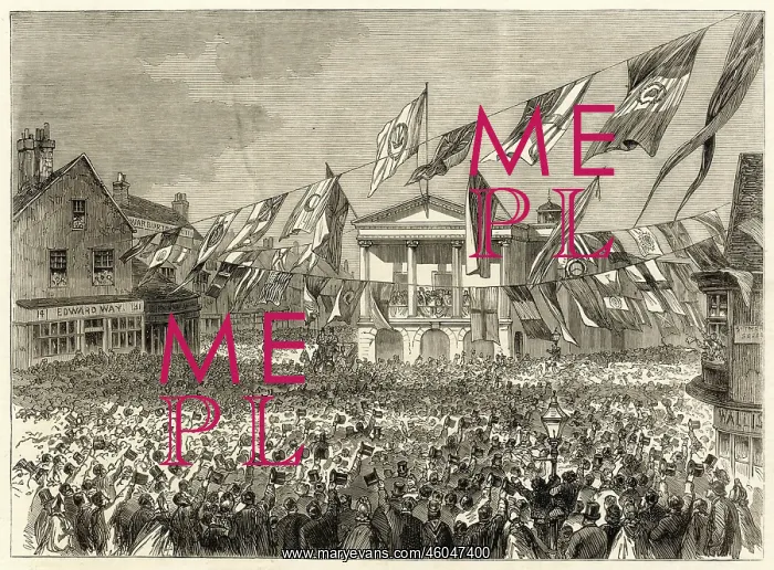 : Garibaldi visits the Isle of Wight : Garibaldi visits the Isle of Wight