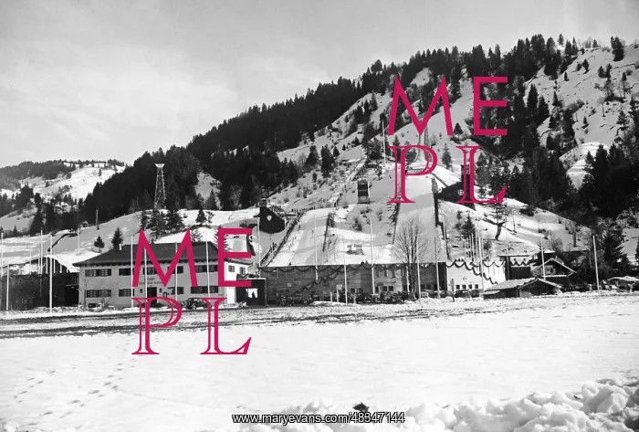 : The Garmisch Ski Stadium, 1936 : The Garmisch Ski Stadium, 1936