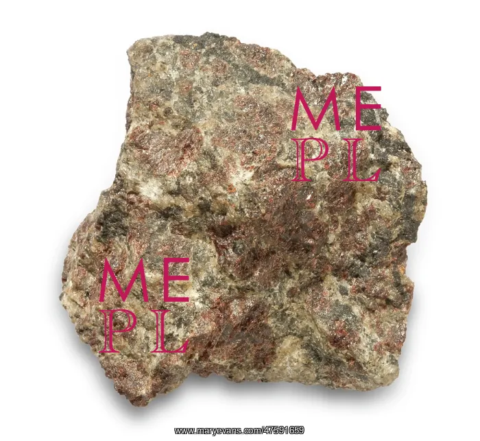 : Garnet-bearing rock : Garnet-bearing rock