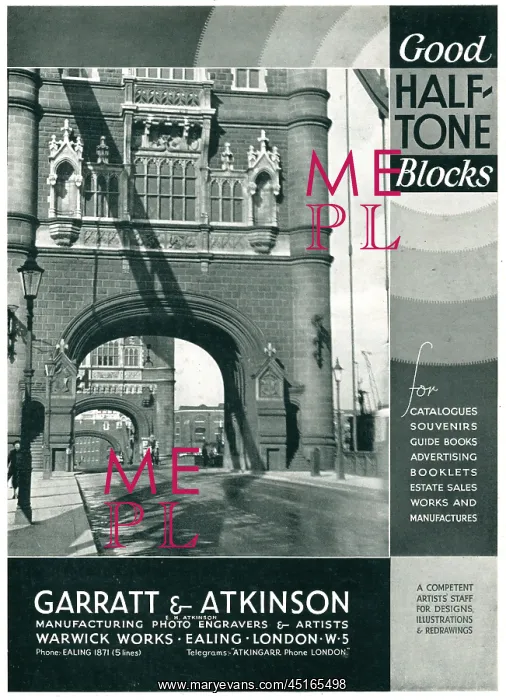 : Garratt & Atkinson Advertisement : Garratt & Atkinson Advertisement