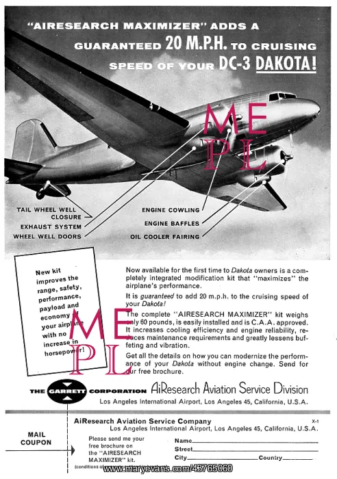 : Garrett AiResearch DC3 Maximizer : Garrett AiResearch DC3 Maximizer