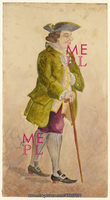  : GARRICK. DAVID GARRICK (1717 - 1779), English actor, famous for his Shakespearean roles
