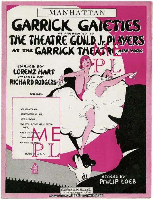 : GARRICK GAIETIES SHOW : GARRICK GAIETIES SHOW
