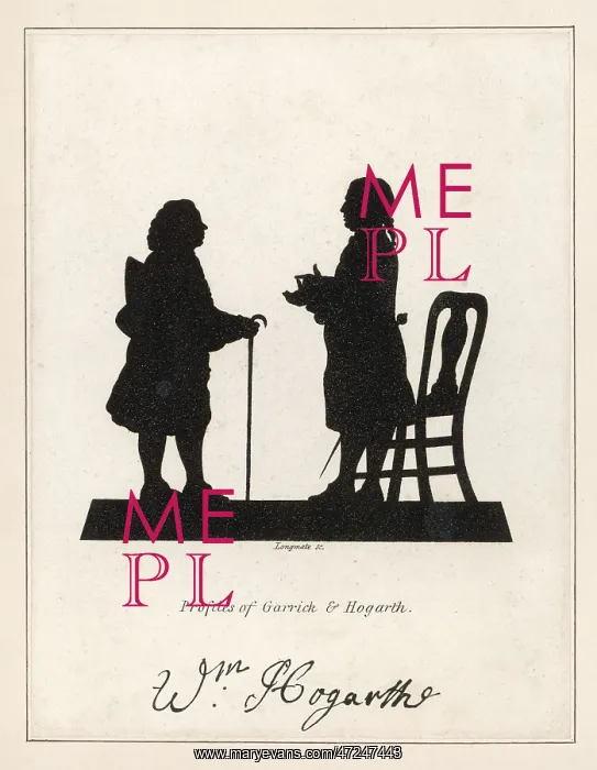: GARRICK HOGARTH SILHOUETTE : GARRICK HOGARTH SILHOUETTE