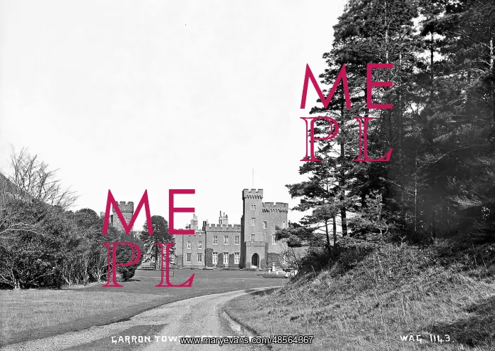 : Garron Tower from the Drive : Garron Tower from the Drive