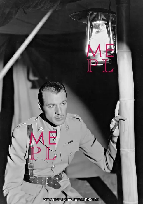 : Gary Cooper in The Lives of a Bengal Lancer, 1935 : Gary Cooper in The Lives of a Bengal Lancer, 1935