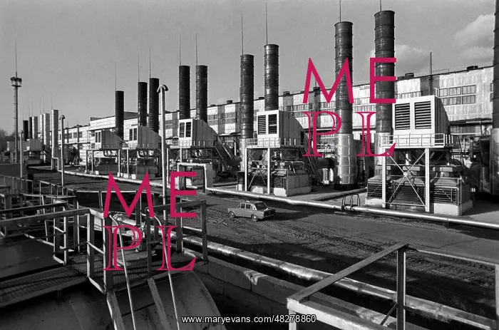 : Gas-compressor station, 1981 : Gas-compressor station, 1981