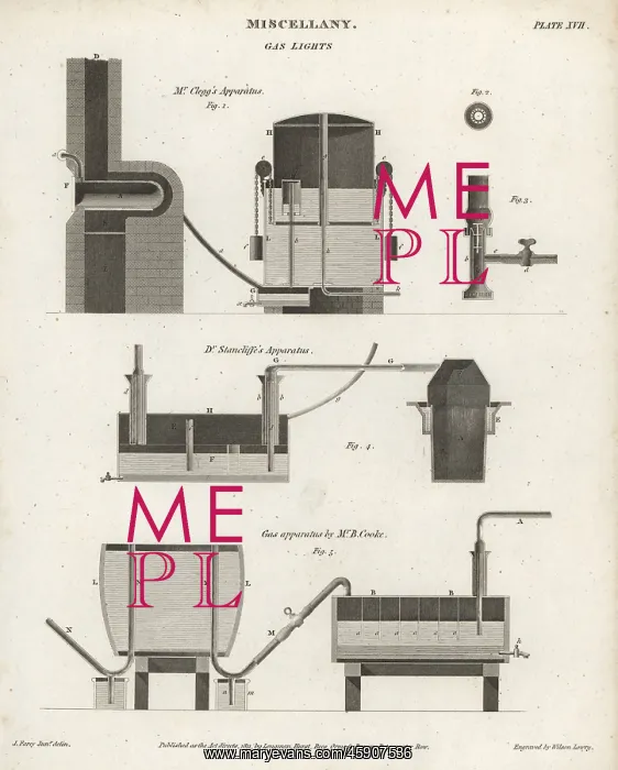 : Gas lights by Samuel Clegg, John Stancliffe : Gas lights by Samuel Clegg, John Stancliffe