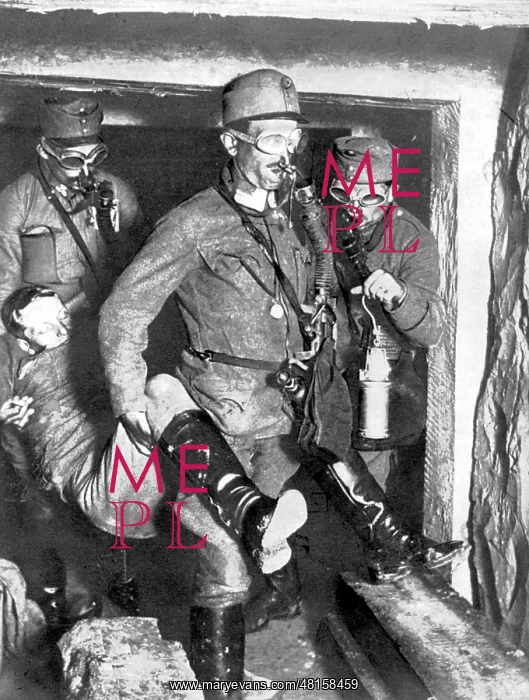 : Gas warfare in the First World War, 1918 : Gas warfare in the First World War, 1918